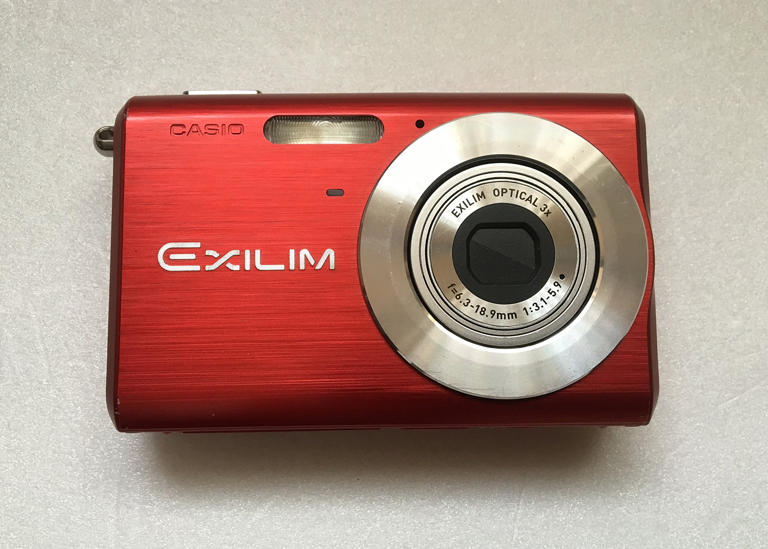 CASIO EXILIM EX-Z60 Red Digital Camera [6MP, 3x Optical Zoom] 2.5