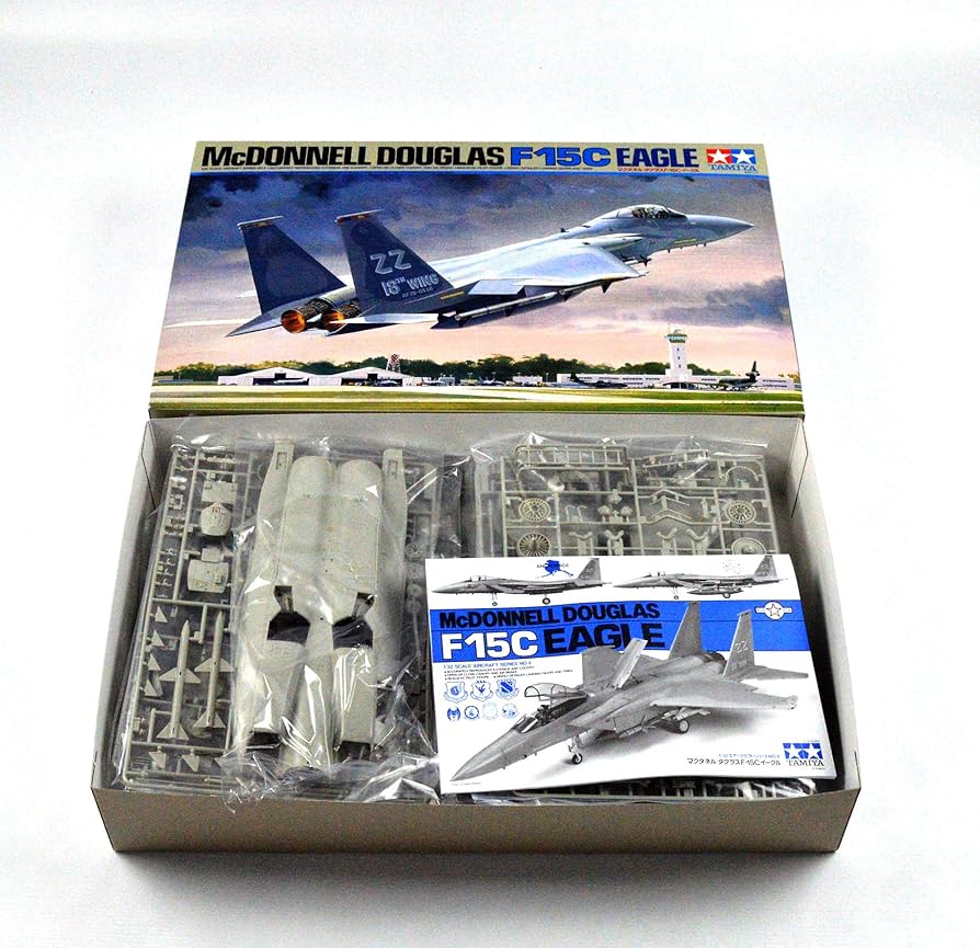 Amazon.com: Tamiya Models McDonnell Douglas F-15C Eagle Model Kit