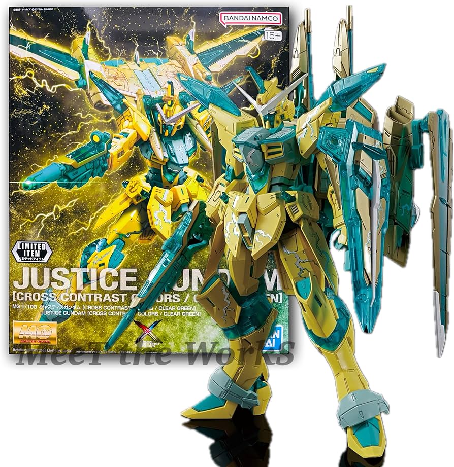 Amazon | 【MG】1/100 ジャスティス [CROSS CONTRAST COLORS/CLEAR
