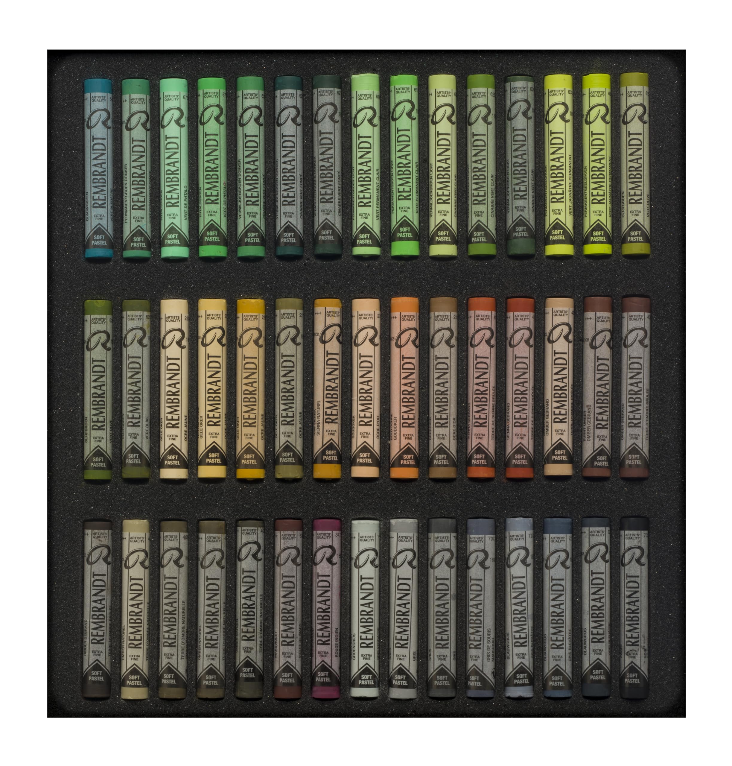 Amazon | ターレンス レンブラント ソフトパステル 90色セット 風景画