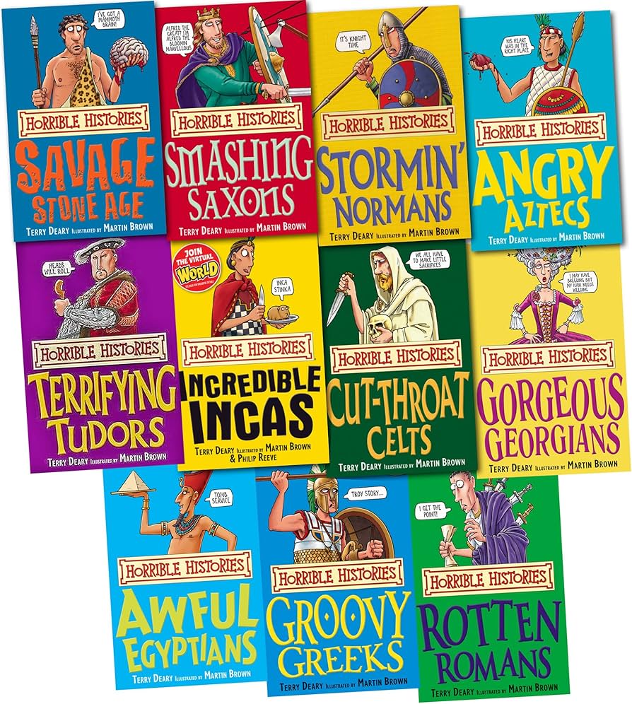 Horrible Histories Collection 11 Books Set Pack RRP: £65.89