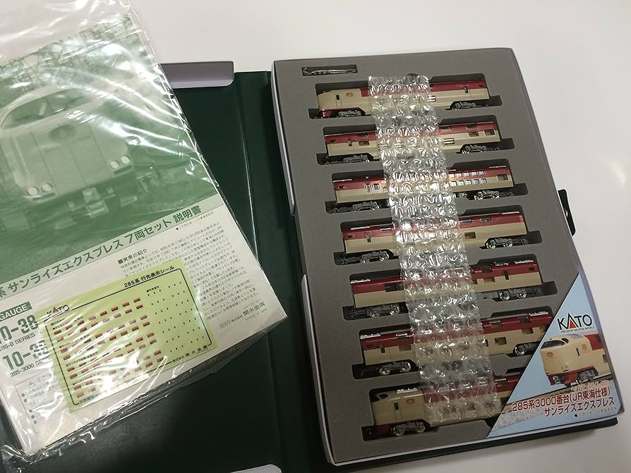 Amazon | Nゲージ 車両セット 285系 サンライズ3000番台 (7両) #10-387