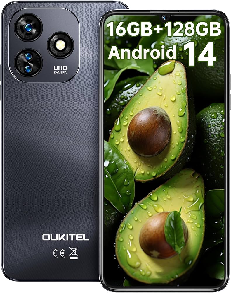 Amazon.com: OUKITEL C51 Android 14 Smartphone, 6.8
