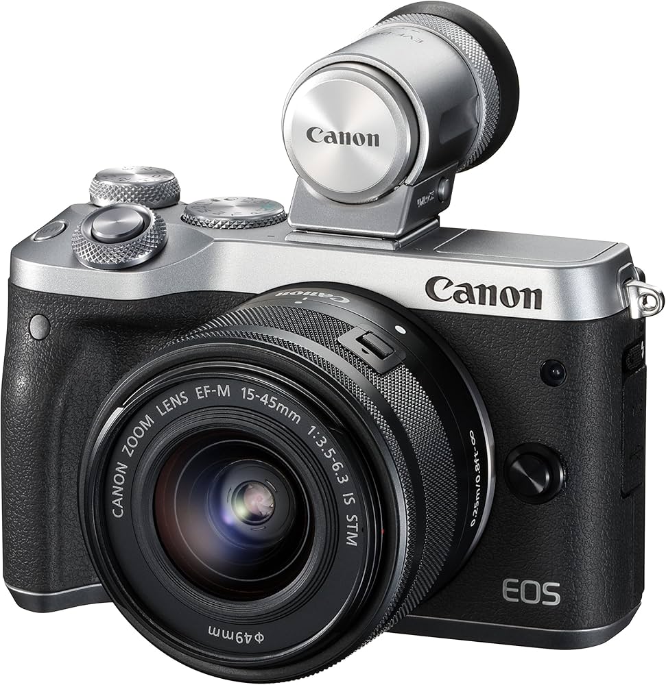 本体ジャンク品】 Canon EOS M6 ミラーレス一眼 レンズ3本付き Amazon