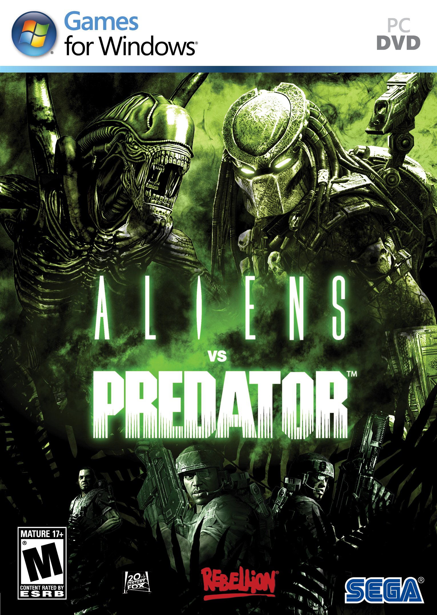 Amazon.com: Aliens vs. Predator - PC : Everything Else