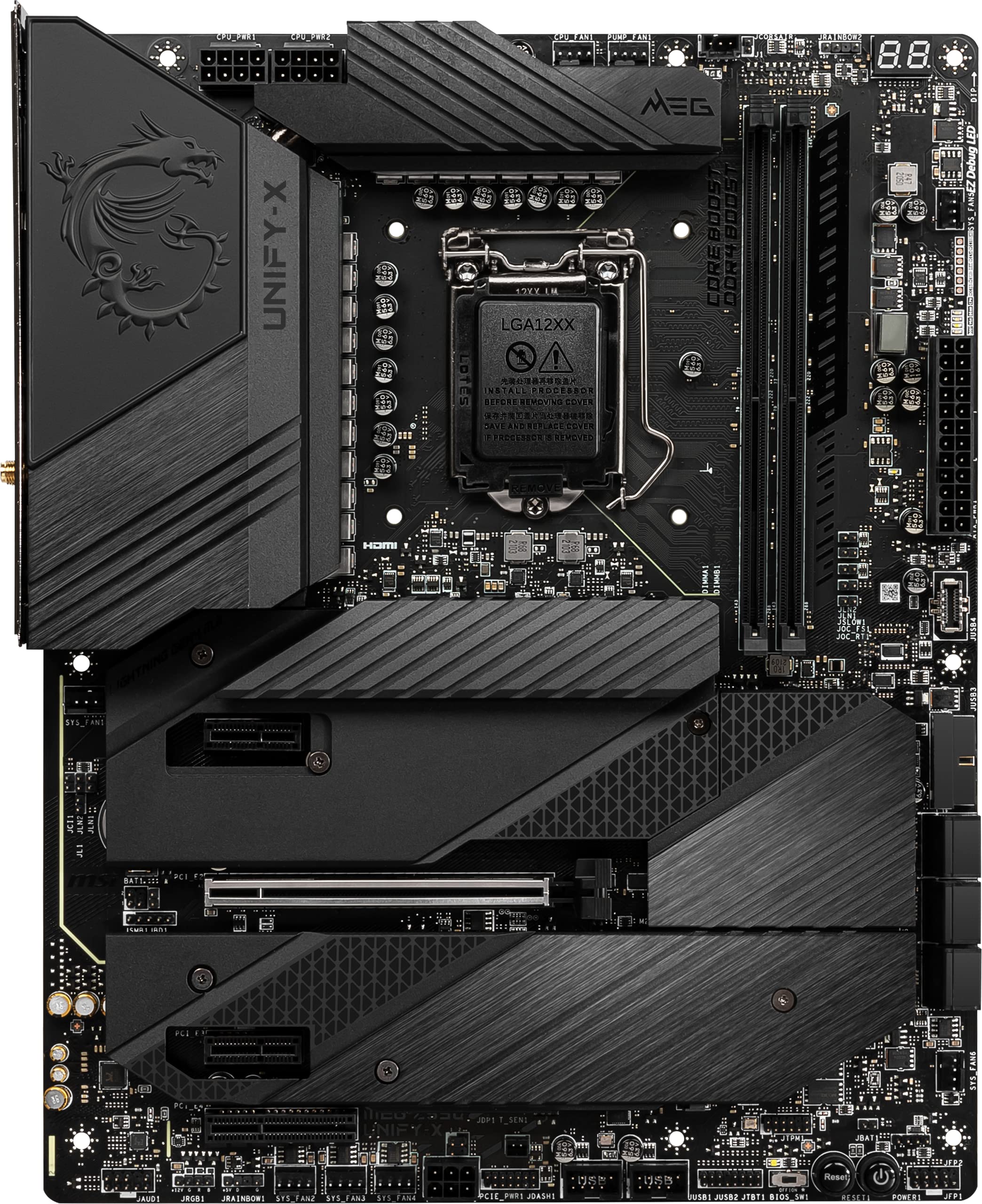 Amazon | MSI MEG Z590 Unify-X ゲーミングマザーボード (ATX、第11/第