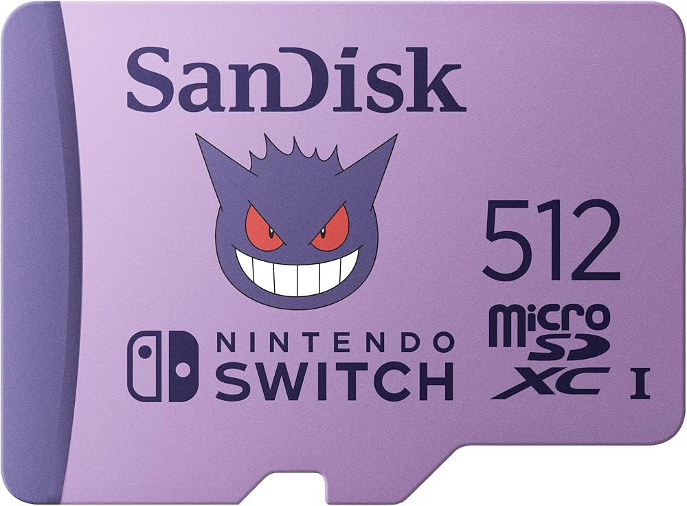 Amazon | SanDisk ポケモン マイクロSDカード Nintendo Switch用 512GB