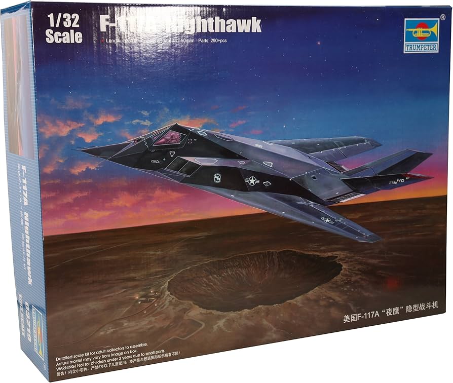 Amazon | トランペッター 1/32 アメリカ空軍 F-117A ナイトホーク