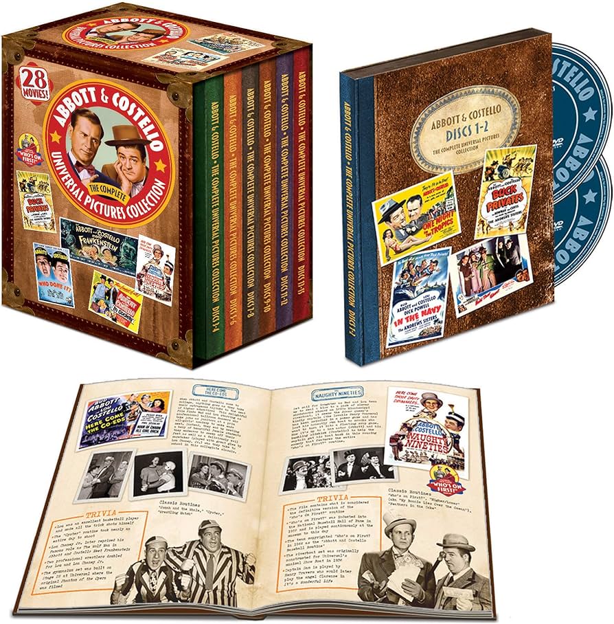 Amazon.com: Abbott & Costello: The Complete Universal Pictures