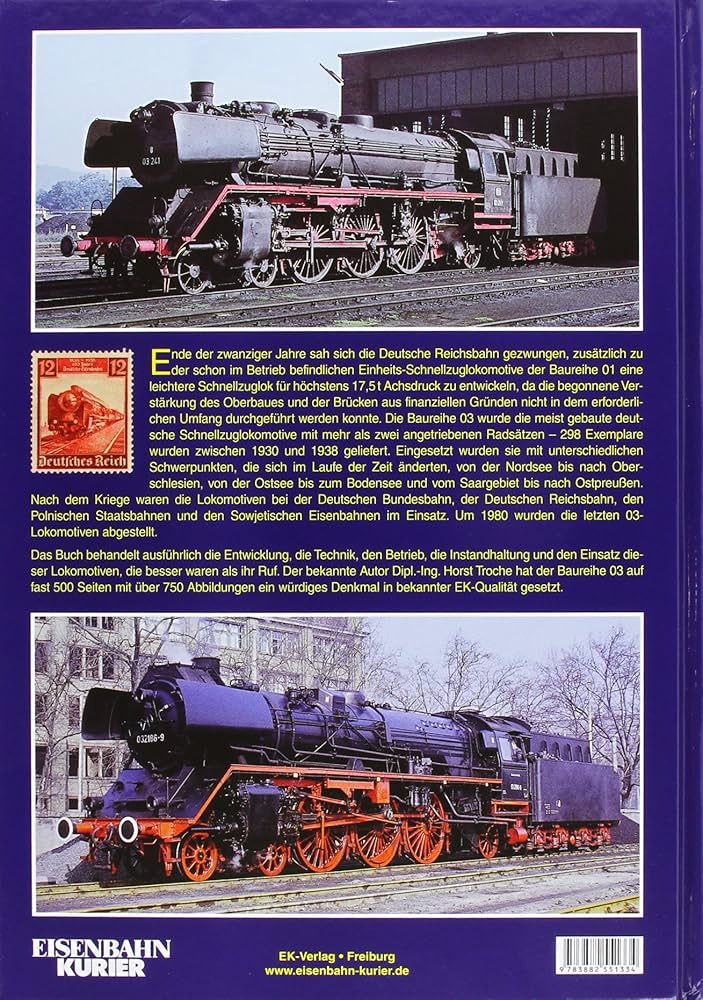 Die Baureihe 03 10 Deutschen Reichsbahn