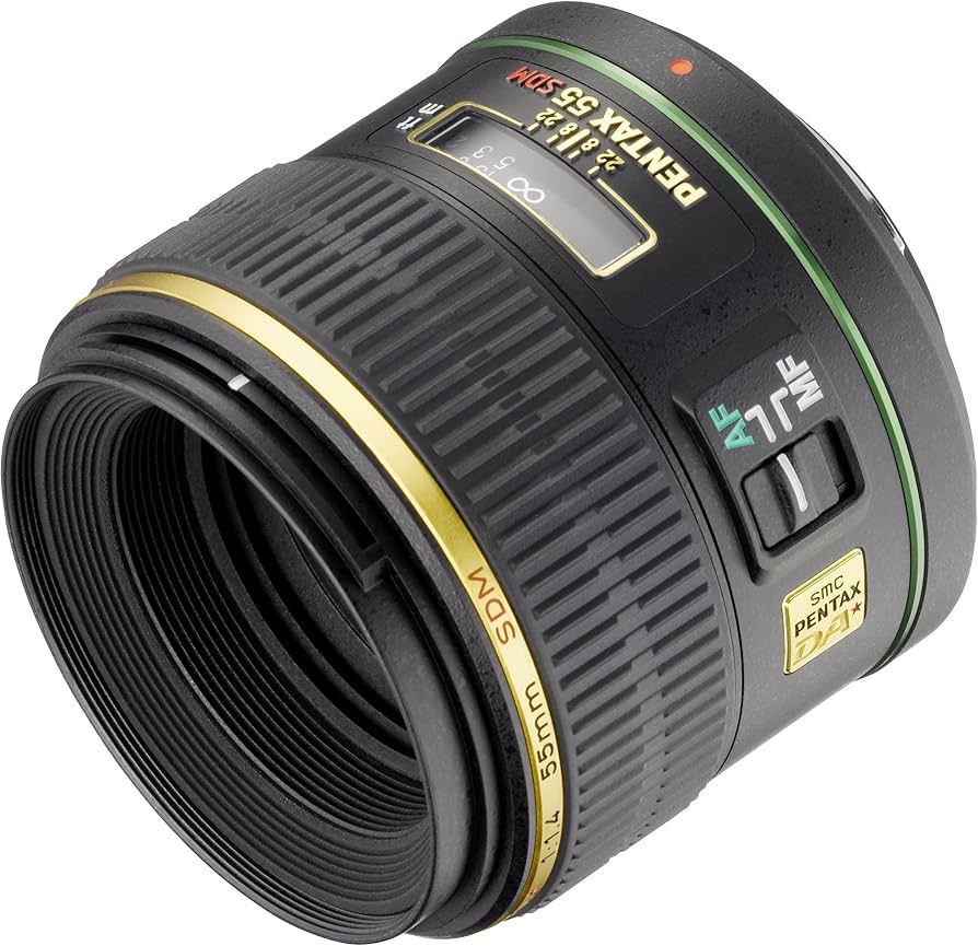 Amazon.com : Pentax SMC DA* 55mm f/1.4 SDM Prime Standard Lens w