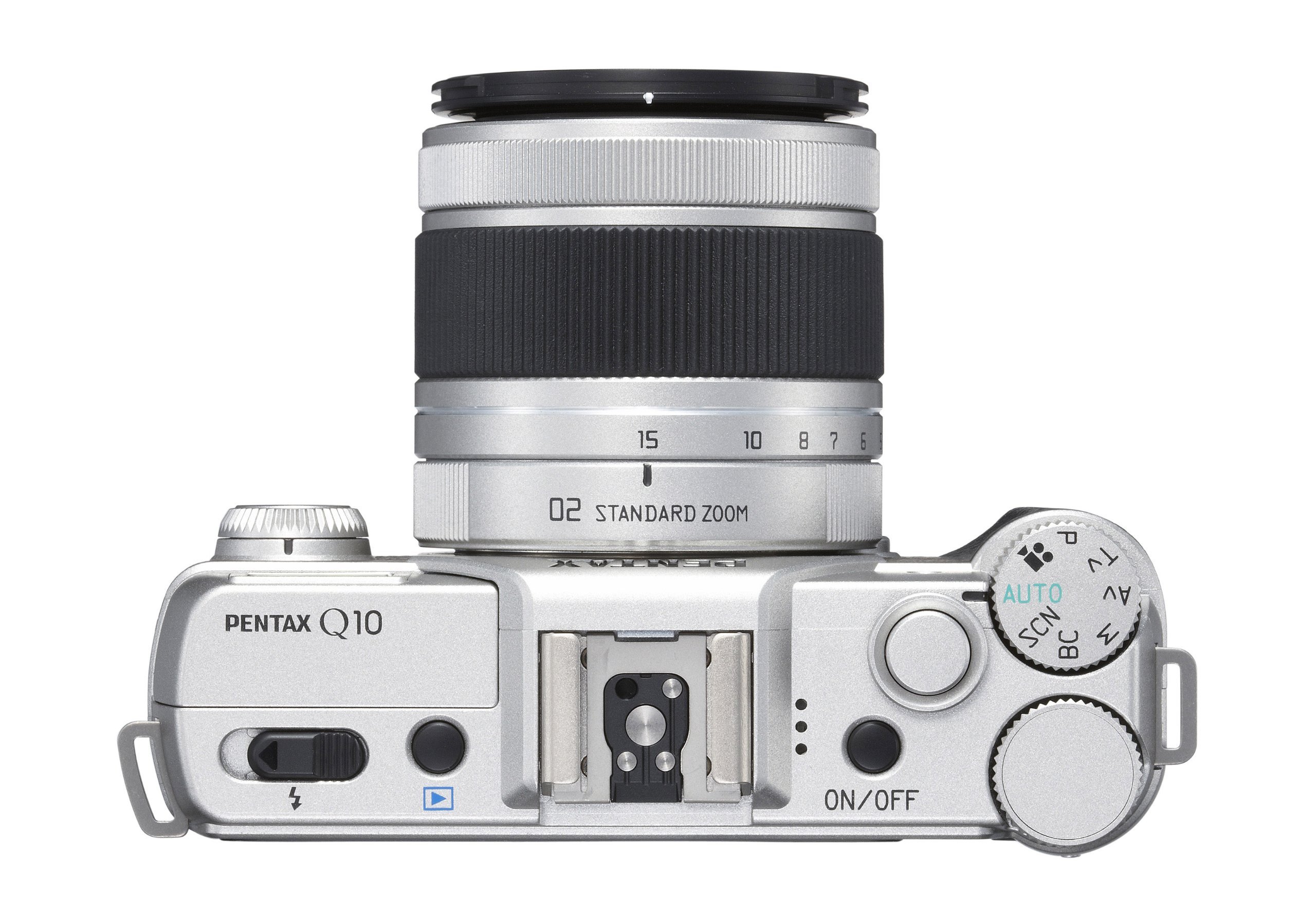 Amazon.com : Pentax Q10 12.4MP with 02 zoom lens kit (Silver