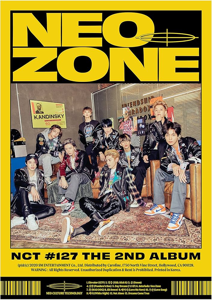 Amazon.co.jp: The 2nd Album 'NCT #127 Neo Zone' [N Ver.]: ミュージック
