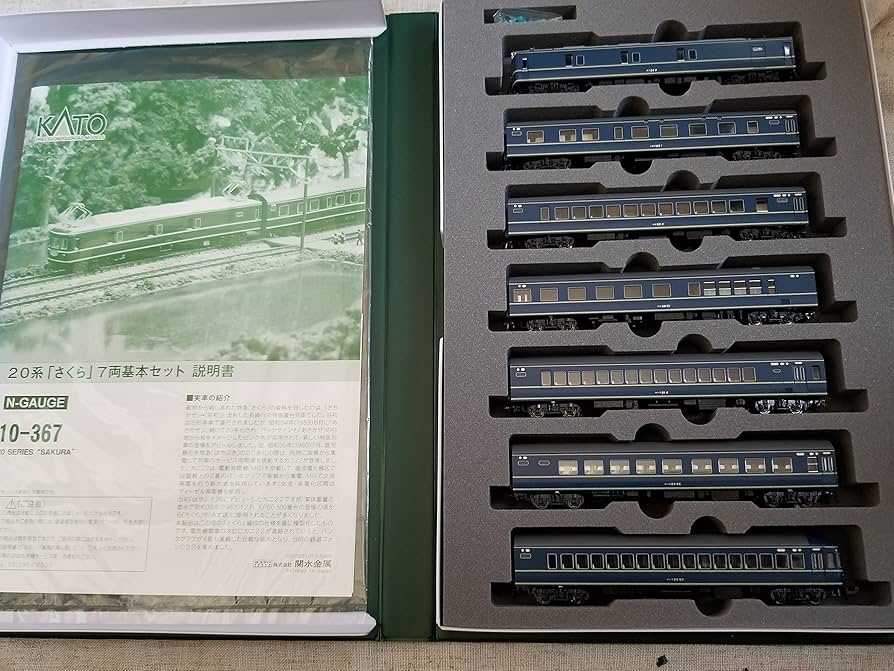 Amazon | KATO Nゲージ 20系 さくら 基本 7両セット 10-367 鉄道模型
