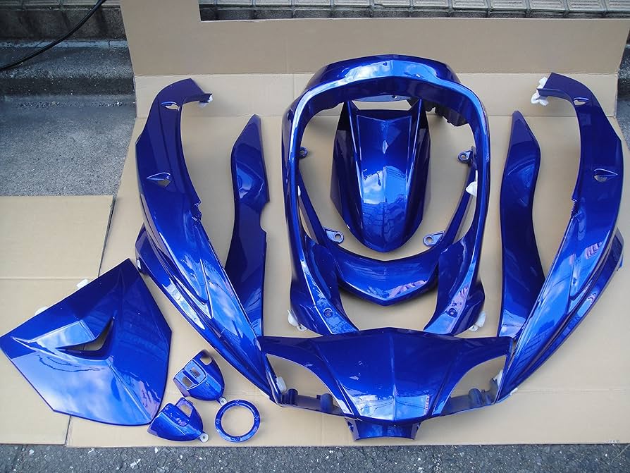 Amazon | シグナスX SE44J 外装 カウル 12点セット 青 ブルー 社外新品