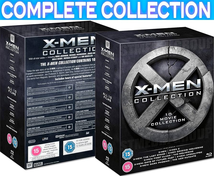 Amazon.com: X-Men Collection: 10 Movie Collection [Blu-ray