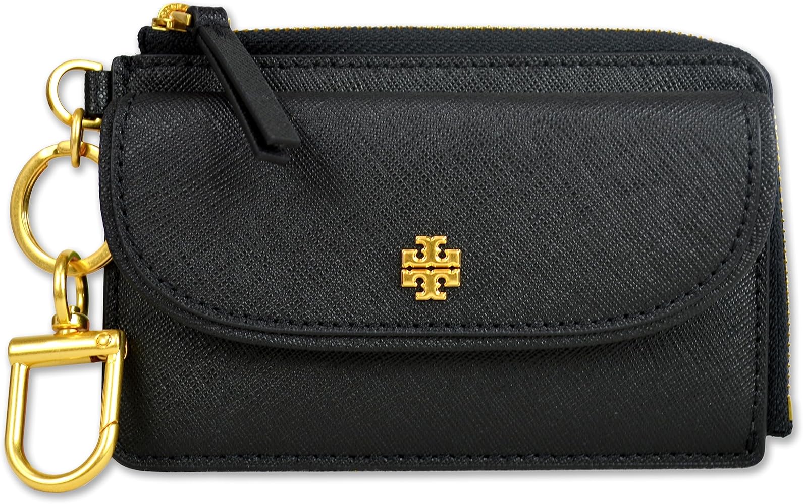 Amazon.com: Tory Burch Womens 144673 Saffiano Leather Emerson Zip