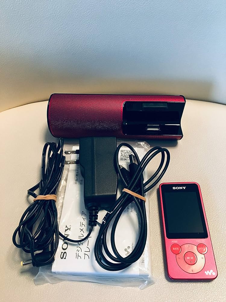 Amazon | SONY ウォークマン Eシリーズ スピーカー付 4GB レッド NW