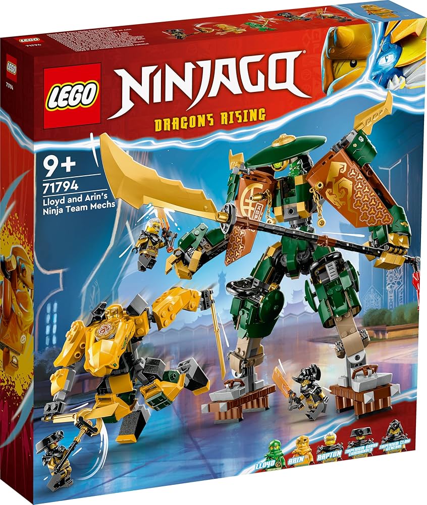 Amazon.co.jp: LEGO Ninjago Lloyd and Erin Ninja Mech Suit 71794