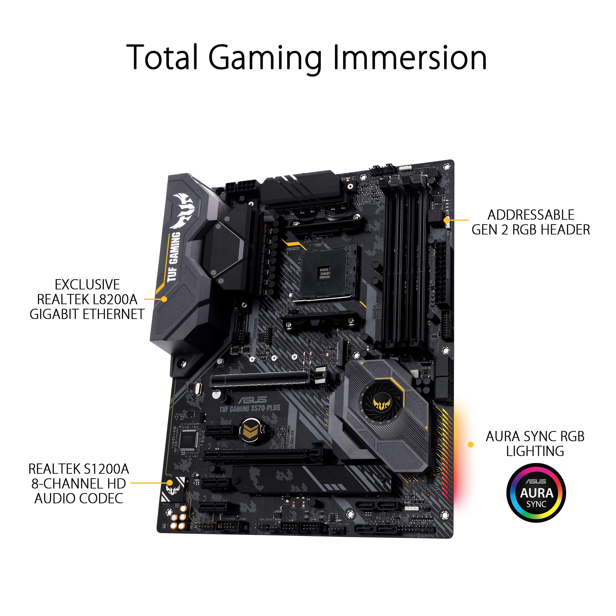 Amazon | ASUS AMD X570 搭載 AM4 対応 マザーボード TUF GAMING X570