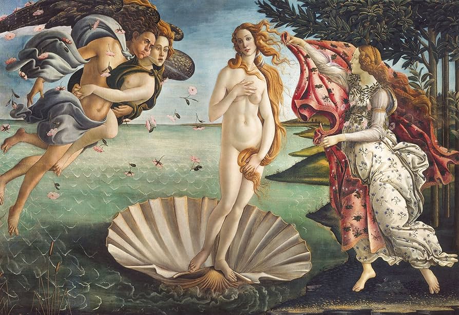 Amazon.com: Clementoni 32572 El Nacimiento de Botticelli 2000pcs