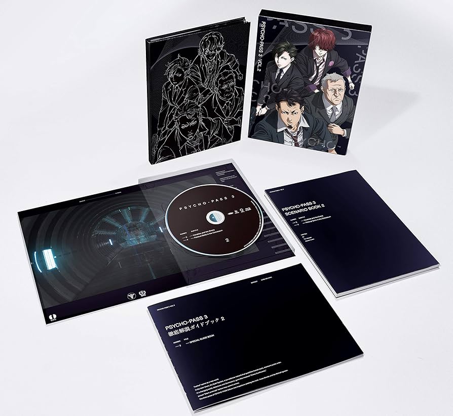 Amazon.com: PSYCHO-PASS Psycho-Pass 3 Vol.2 First Press Limited