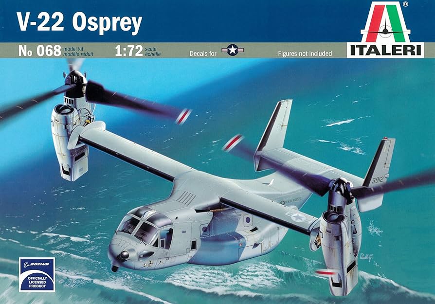 Amazon.com: Tamiya 1/72 V-22 Osprey : Arts, Crafts & Sewing