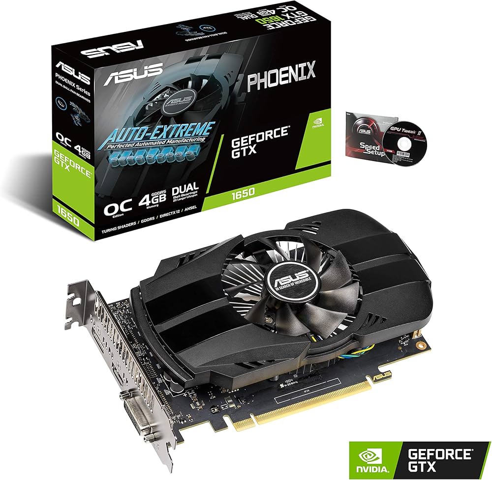 Amazon | ASUS NVIDIA GTX 1650 搭載 シングルファンモデル 4G PH
