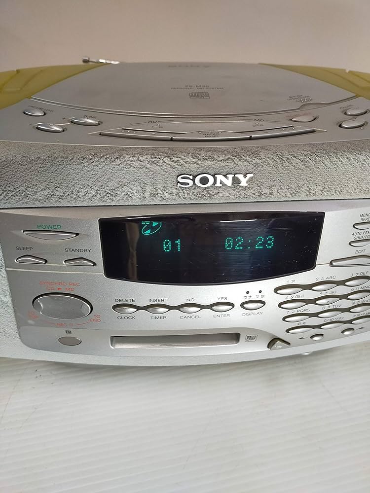 Amazon.co.jp: SONY ソニー ZS-M35 ホワイト パーソナルMDシステム(CD