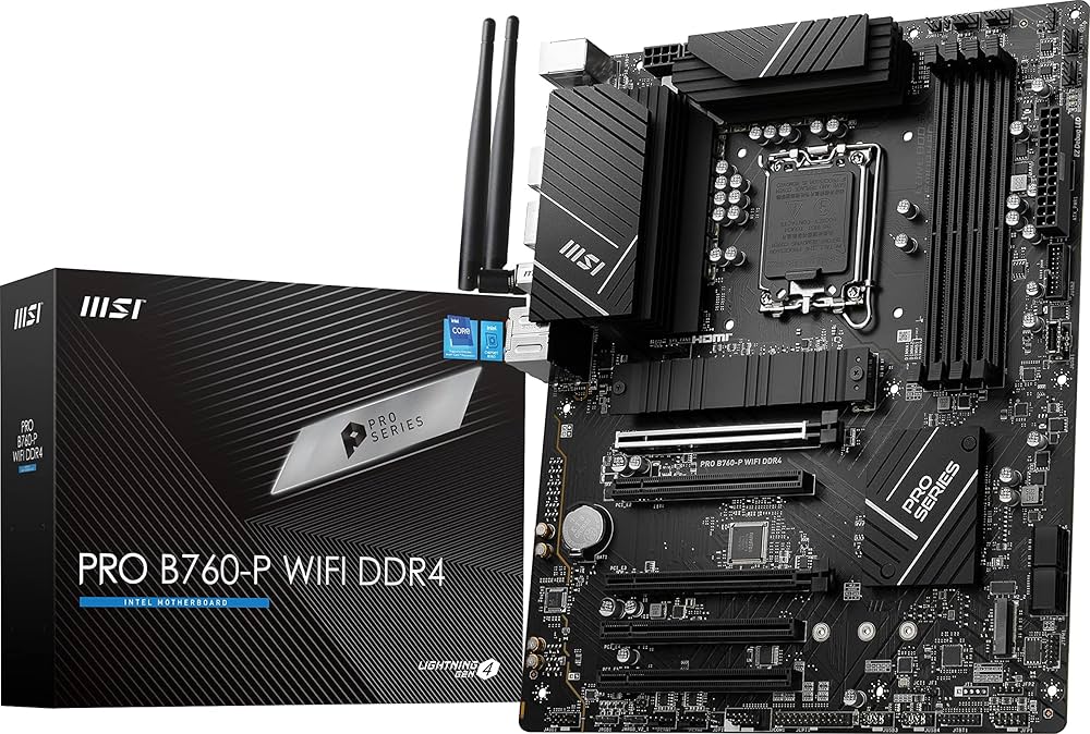 Amazon | MSI PRO B760-P WiFi DDR4 ProSeries マザーボード (第12/第