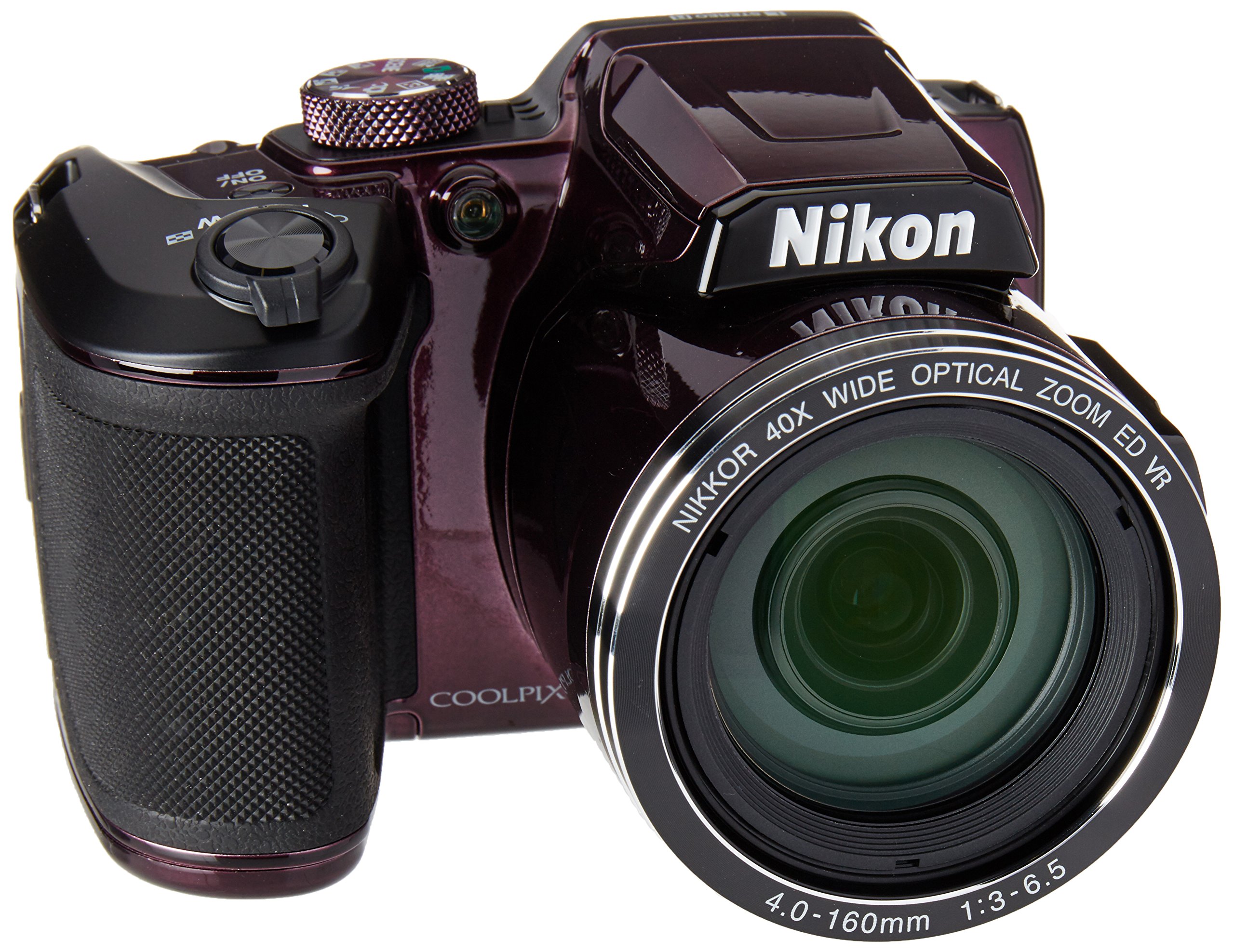 Amazon.com : Nikon B500 16 MP Point & Shoot Digital Camera, Plum