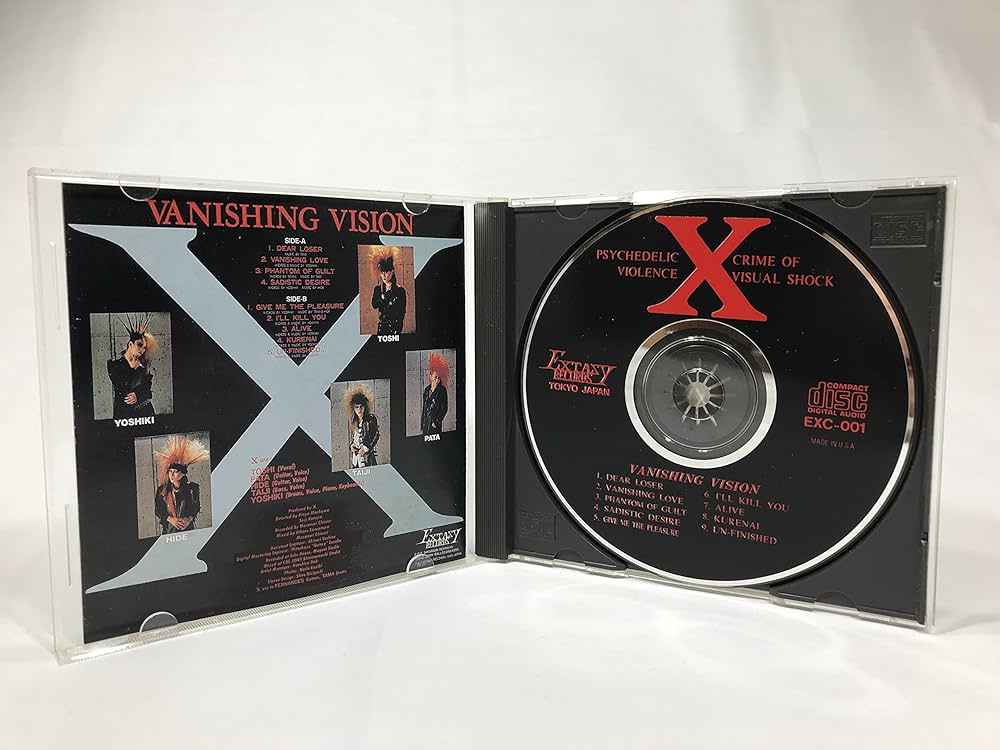 X Japan - VANISHING VISION EXC-001 - Amazon.com Music
