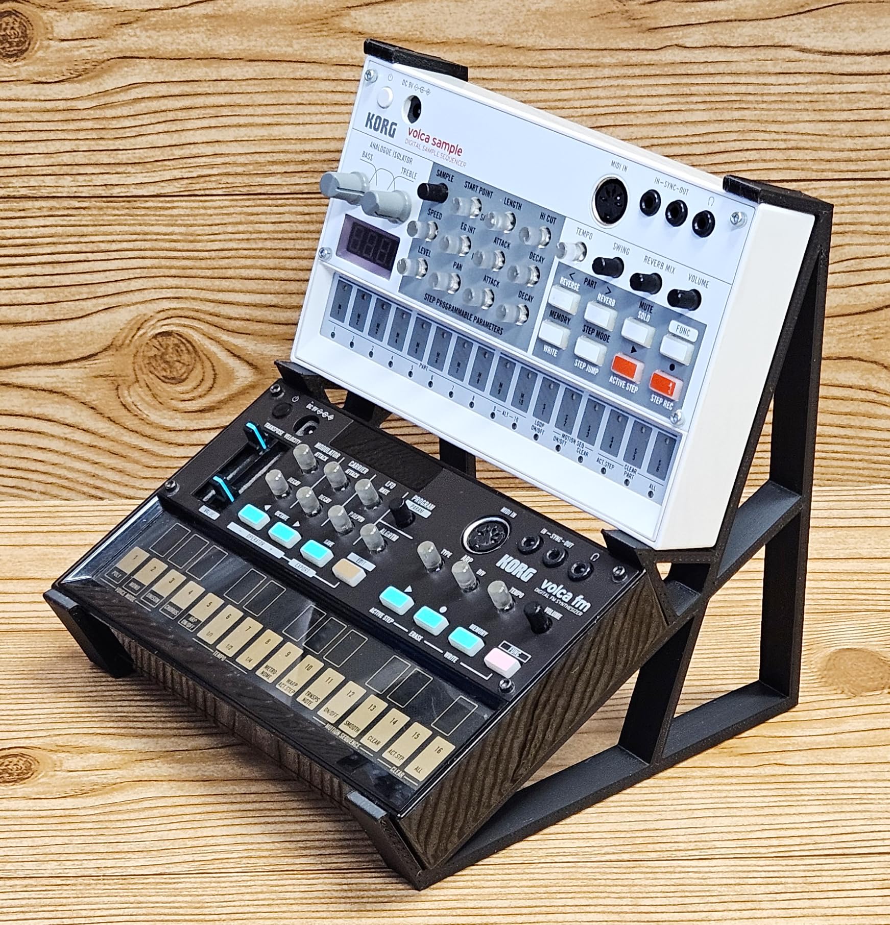 Amazon.com - The Analog Source 2 Tier Black Desktop Stand for Korg