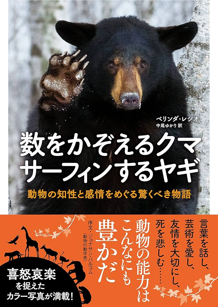 Amazon.co.jp: 数をかぞえるクマ サーフィンするヤギ―動物の知性と感情