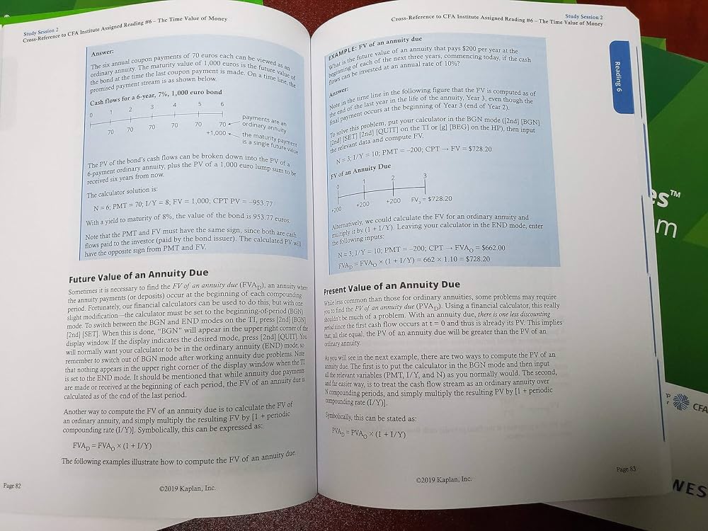 Amazon | 2020 CFA Level 1 Kaplan Schweser Notes: Books 1-5