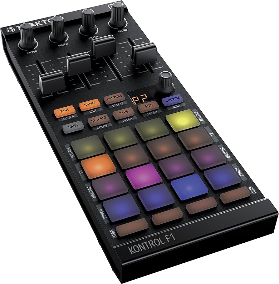 Amazon.co.jp: Native Instruments DJコントローラ TRAKTOR KONTROL F1