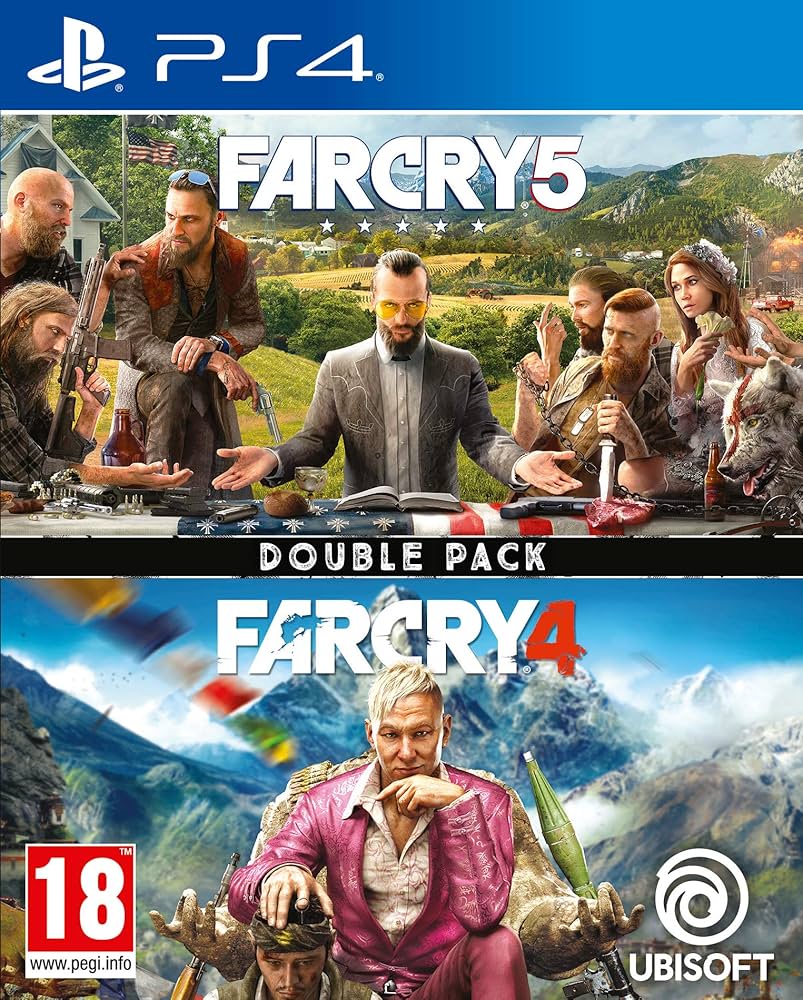 Amazon.com: Far Cry 4 + Far Cry 5 (PS4) : Video Games