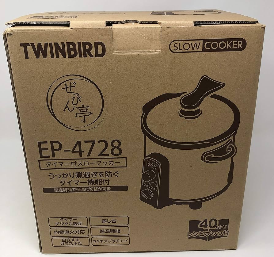 Amazon | ツインバード タイマー付きスロークッカー ぜっぴん亭 EP