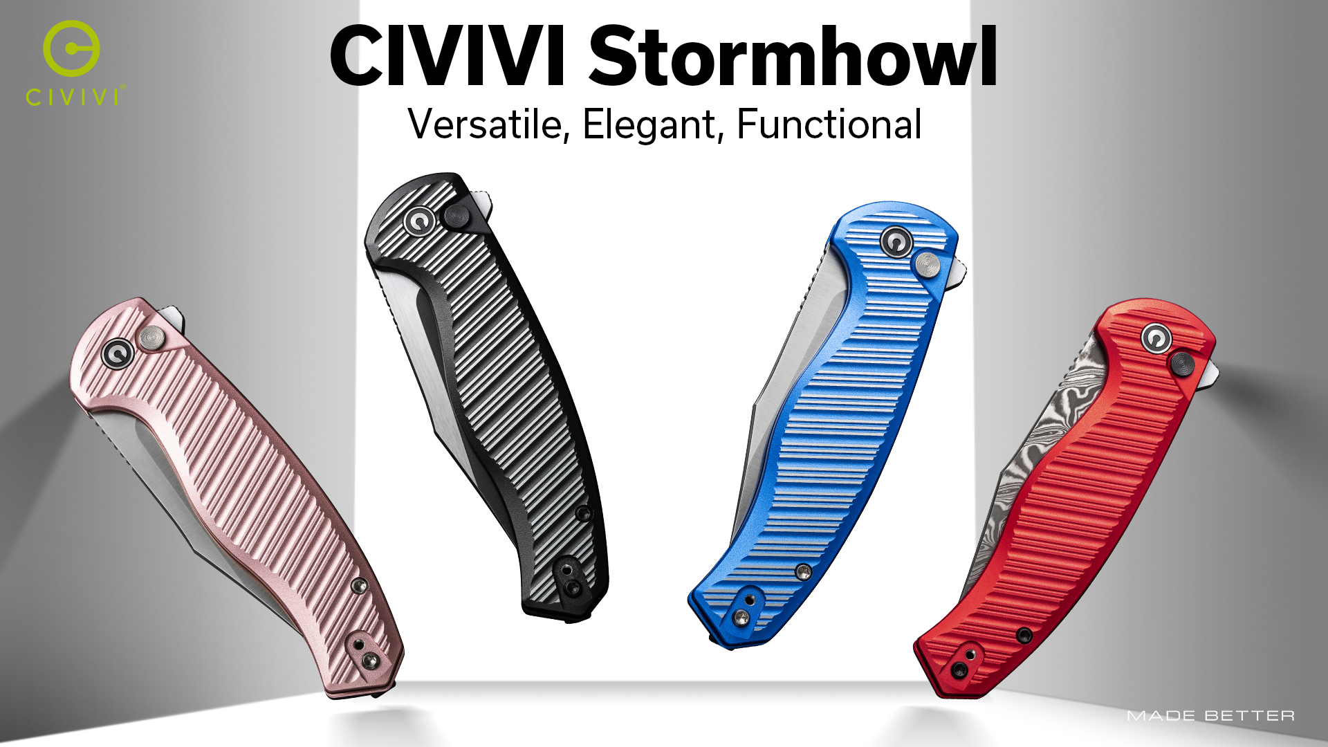 Amazon.com : CIVIVI Stormhowl Pocket Knife, Folding Knife with 3.3