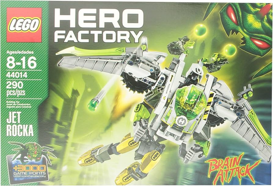 Amazon.com: LEGO Hero Factory Jet Rocka : Toys & Games