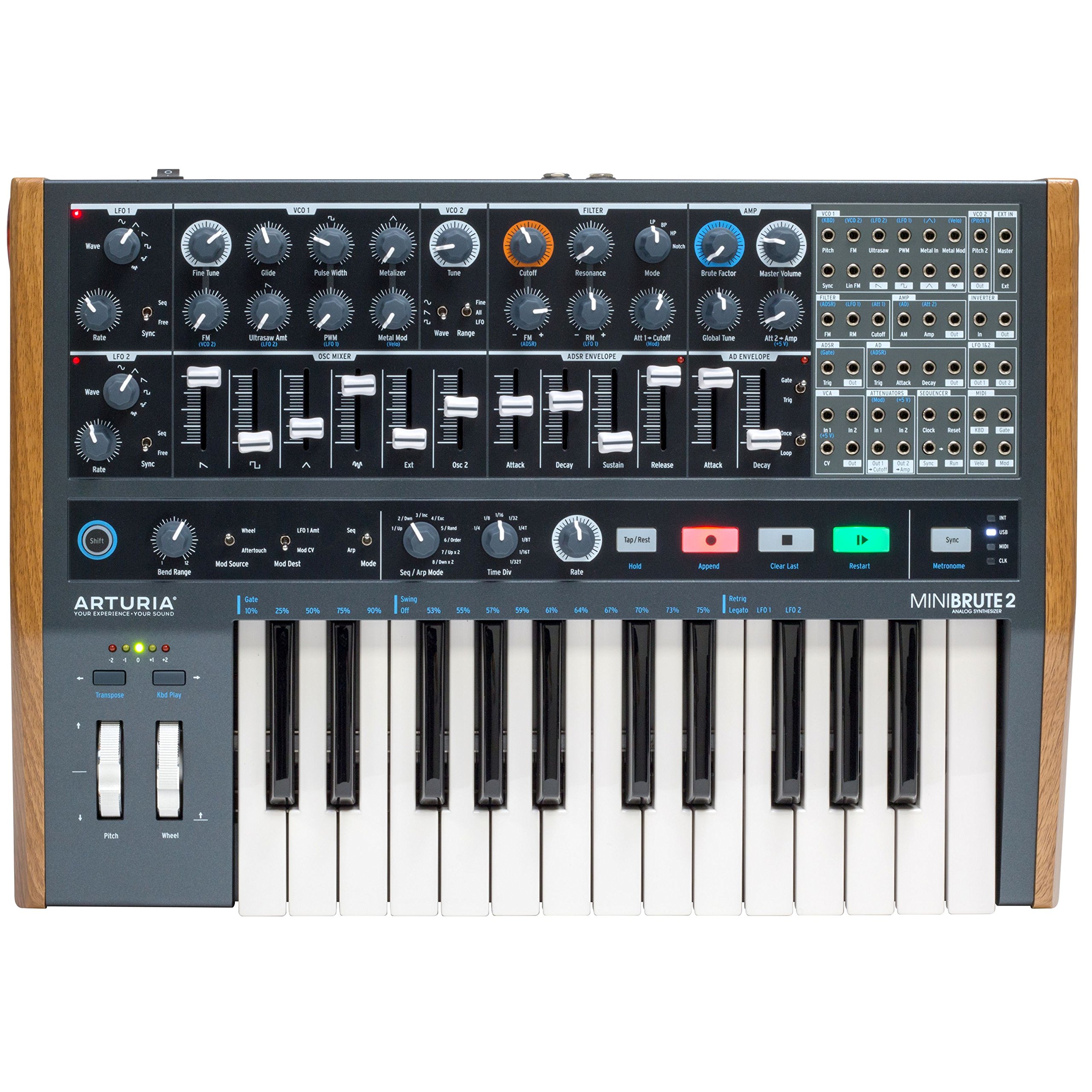 Amazon.co.jp: Arturia MiniBrute 2 セミモジュラーアナログ