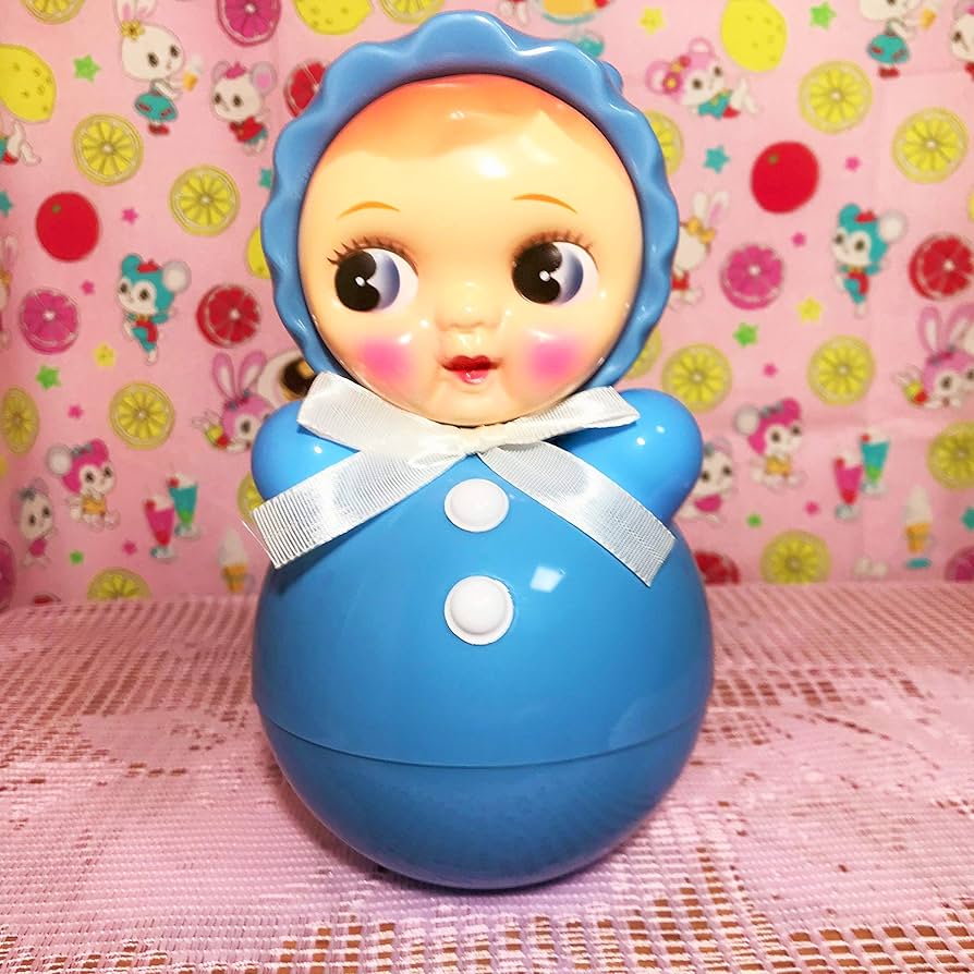 Amazon.co.jp: おきあがりこぼし 昭和レトロ 可愛い 日本製 起き上がり