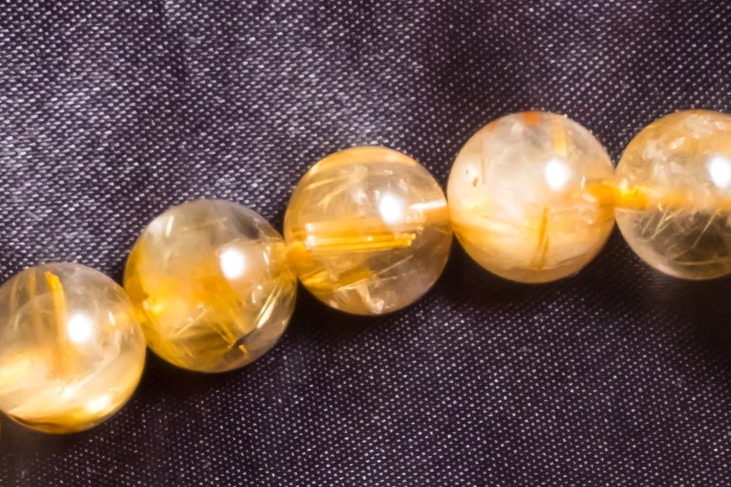 Amazon | [運命の石] 鑑別書付】金運 財産運 ゴールド ルチルクォーツ