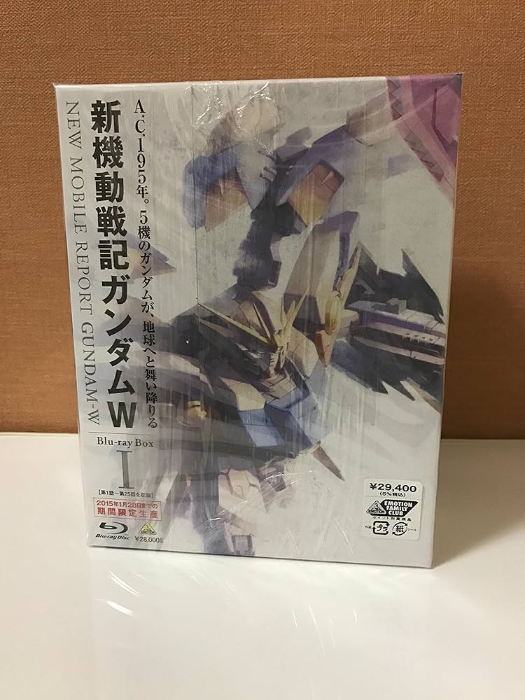 Amazon.co.jp: 新機動戦記ガンダムW Blu-ray Box 1 (期間限定生産