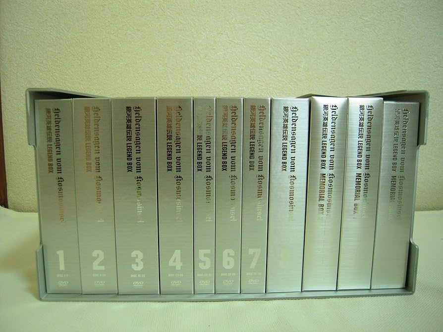 Amazon.co.jp: アニメ製作20周年記念 銀河英雄伝説 LEGEND BOX [DVD