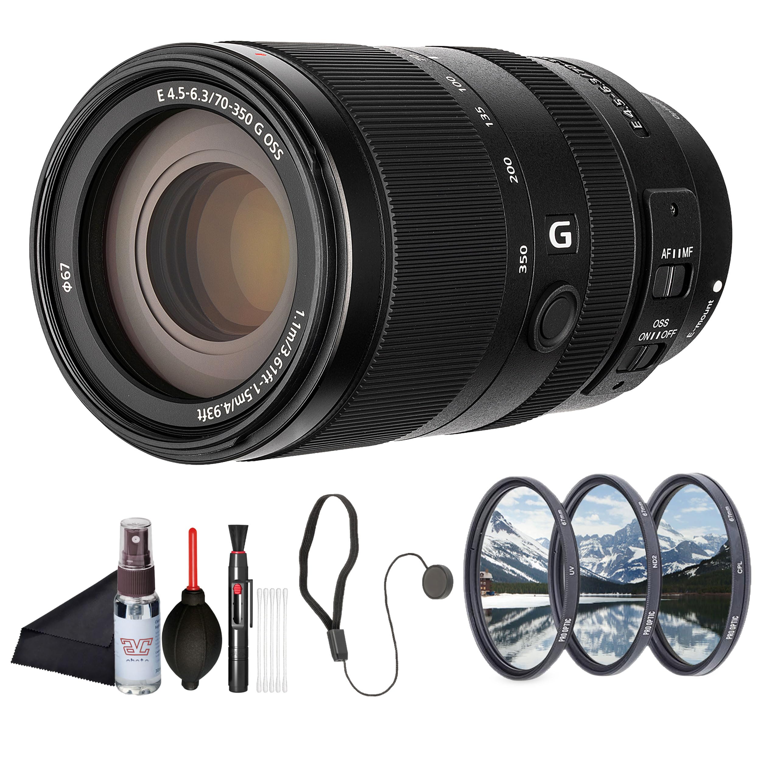 Amazon.com : Sony E 70–350mm F4.5–6.3 G OSS Super-Telephoto Zoom