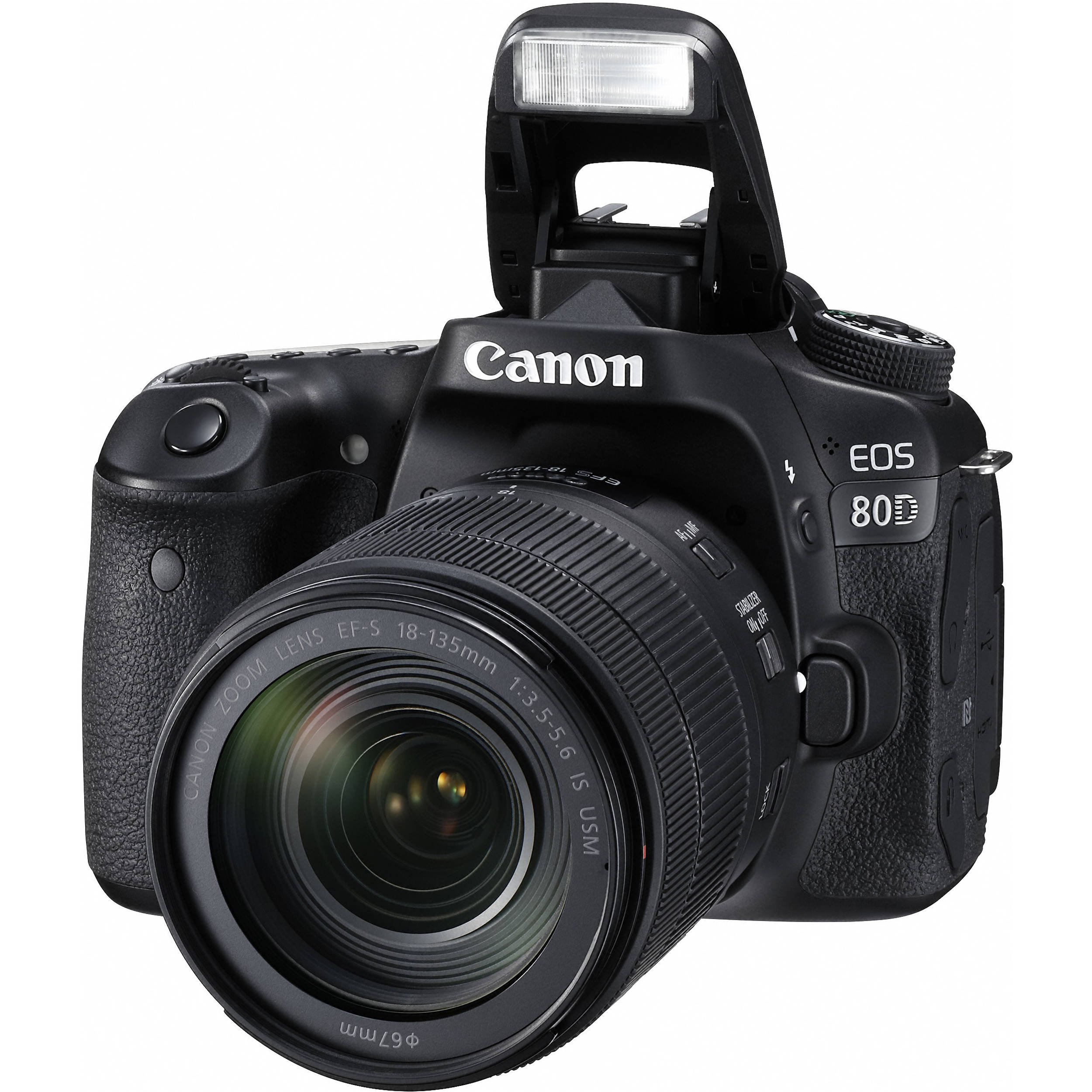 Amazon.com : Canon Digital SLR Camera Body [EOS 80D] and EF-S 18