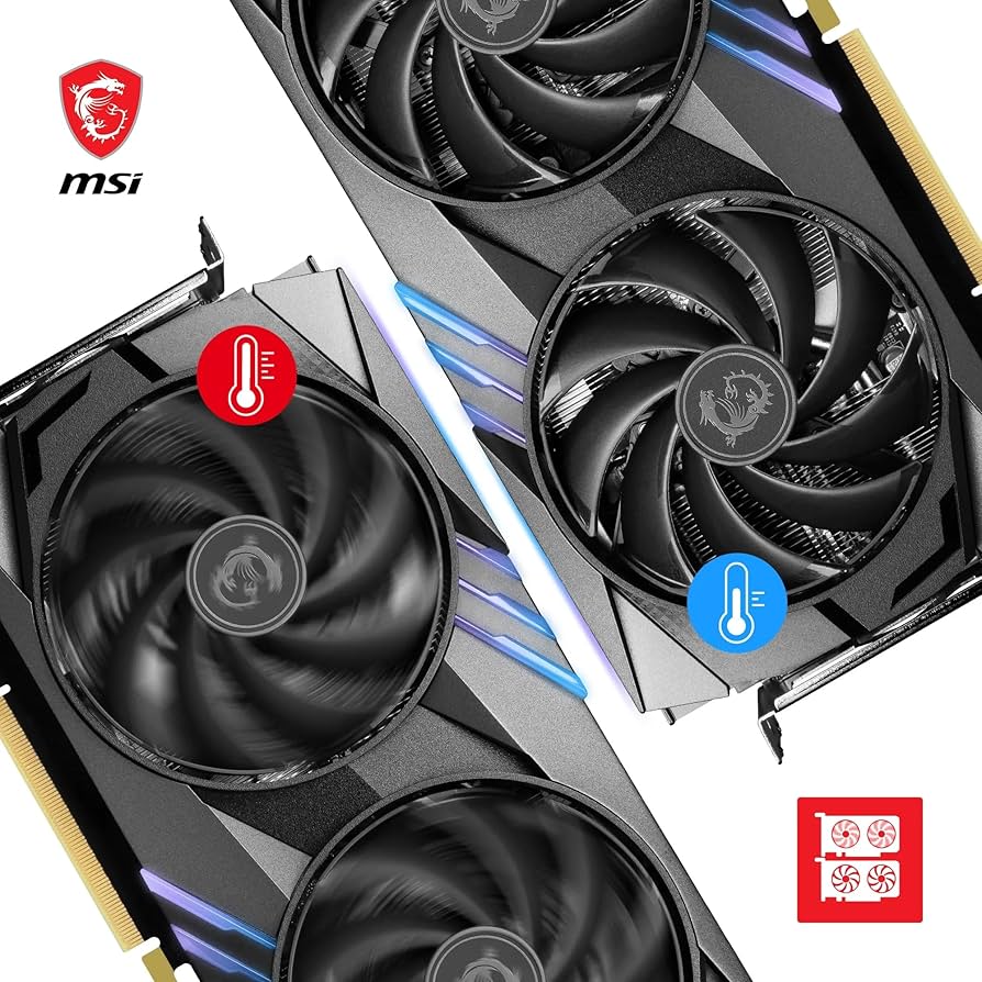 MSI GeForce RTX 4060 Ti Gaming X 8G Graphics Card - RTX 4060 Ti