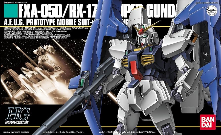 Amazon | HGUC 1/144 FXA-05D+RX-178 スーパーガンダム (機動戦士Z