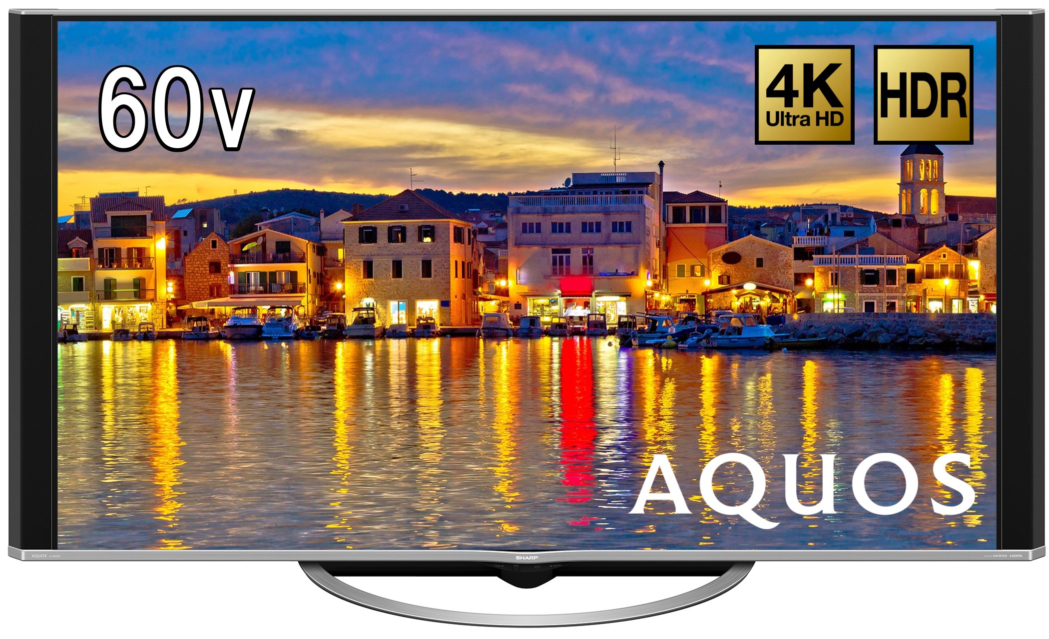 Amazon | シャープ 60V型 4K対応液晶テレビ AQUOS LC-60UH5 | テレビ 通販